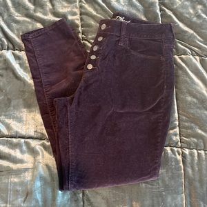 Universal Thread High Waisted Corduroy Pants. Women Size 8.